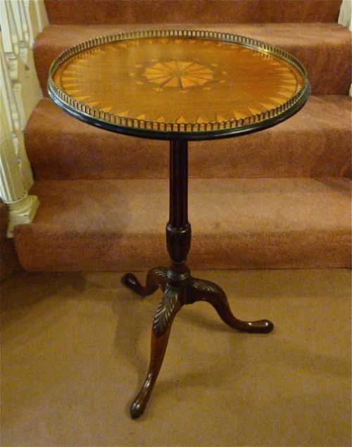 A Pretty Marquetry Inlaid Wine Table