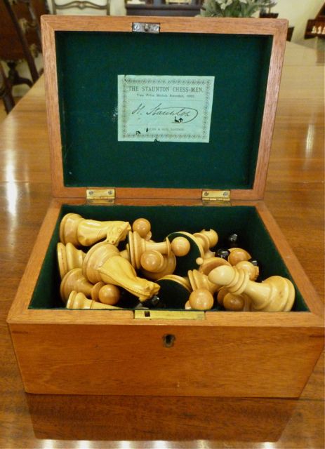 Jaques "Staunton" Chess Set in Mint Condition