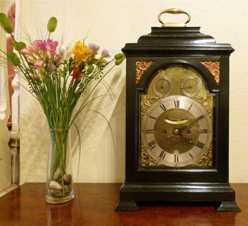 18th Century London Verge Bracket Clock
