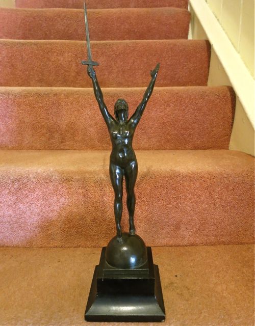 'Deliverance":  a Famous French Bronze Sculpture