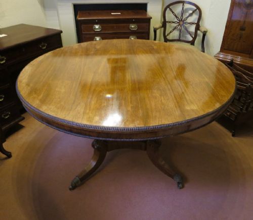 Regency Rosewood Circular Dining Table