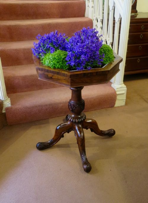 Rosewood Flower Table by Gillows of Lancaster