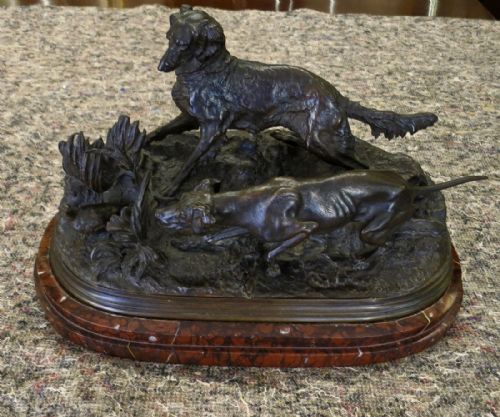 Fine French Animalier Bronze by P.j.mêne