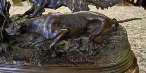 fig 1. FINE FRENCH ANIMALIER BRONZE BY P.J.MÊNE