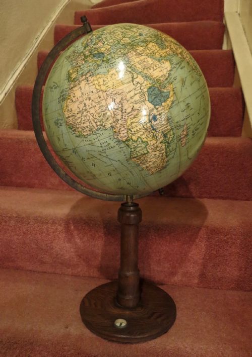 Freestanding Terrestial Globe on Stand