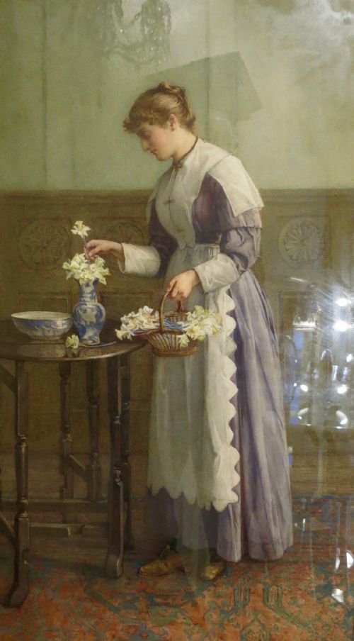 William Weatherhall Watercolour: "A Puritan"