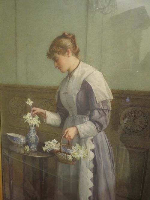fig 1. WILLIAM WEATHERHALL WATERCOLOUR: 
