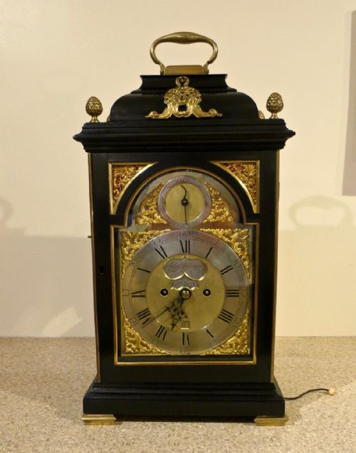 English 18th Century Verge Bracket Clock