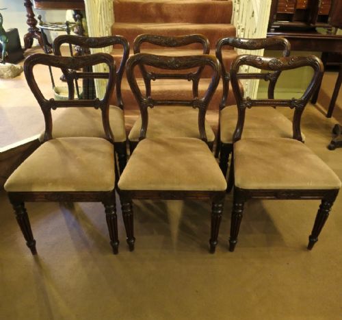 Set of Six Dining Chairs by Gillows
