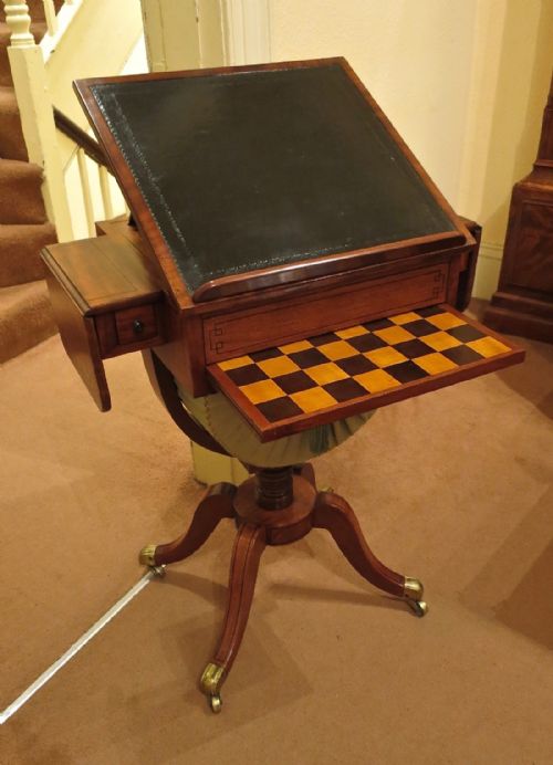 Fine "Metamorphic" Sewing & Games Table