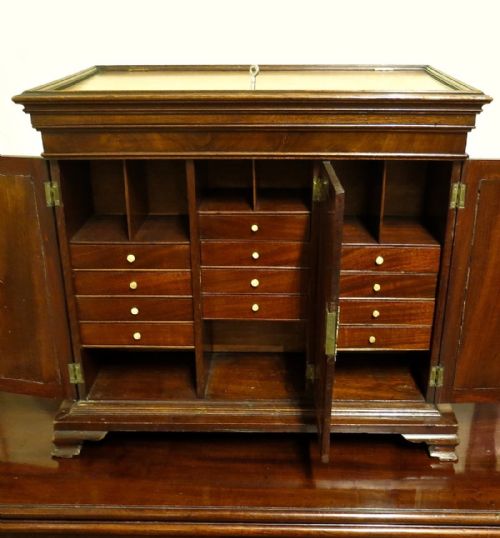 An Intriguing Mahogany Table Cabinet