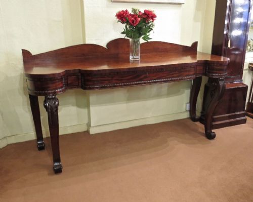 Very Fine Regency Serving or Hall Table