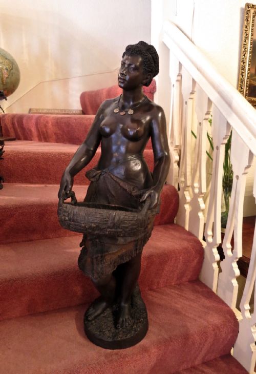 Large Austrian Terracotta Figure