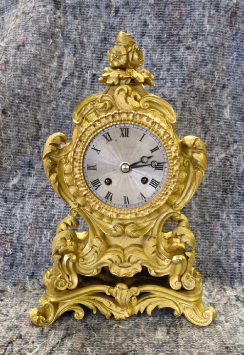 Fine French Ormolu Mantle Clock