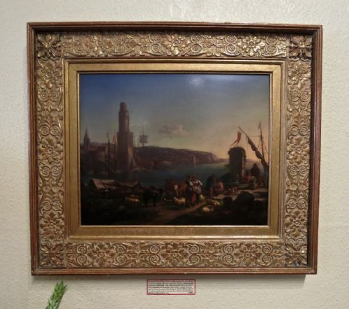 Interesting Continental Oil on Panel