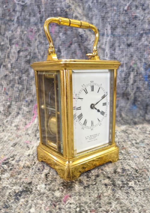 Rare Small Repeating Carriage Clock