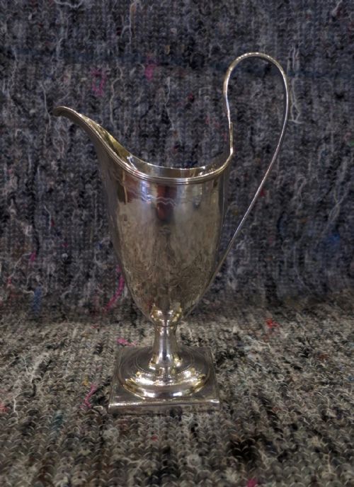 Georgian Silver "Helmet" Cream Jug
