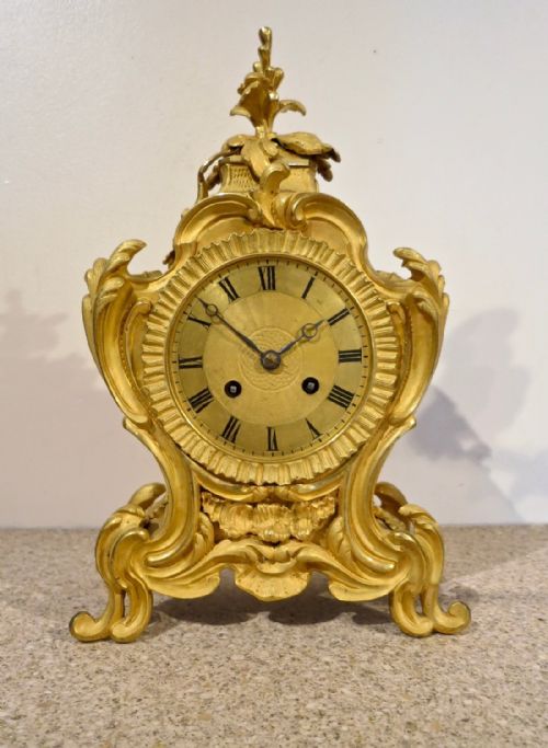 Fine French 8-Day Ormolu Mantle Clock