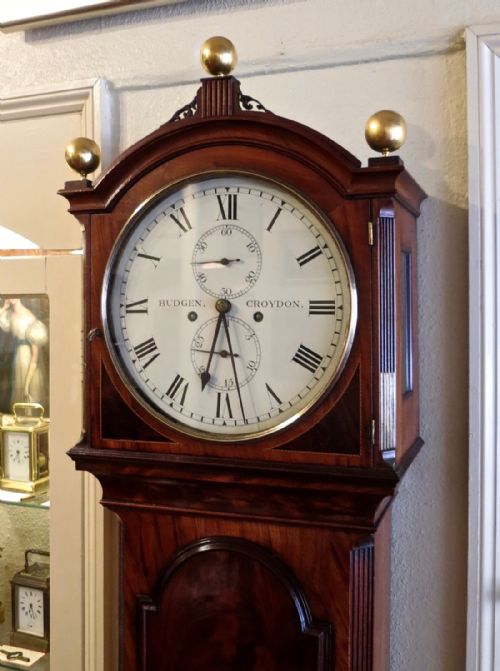 fig 1. PRETTY 8-DAY LONGCASE CLOCK OF SMALL SIZE