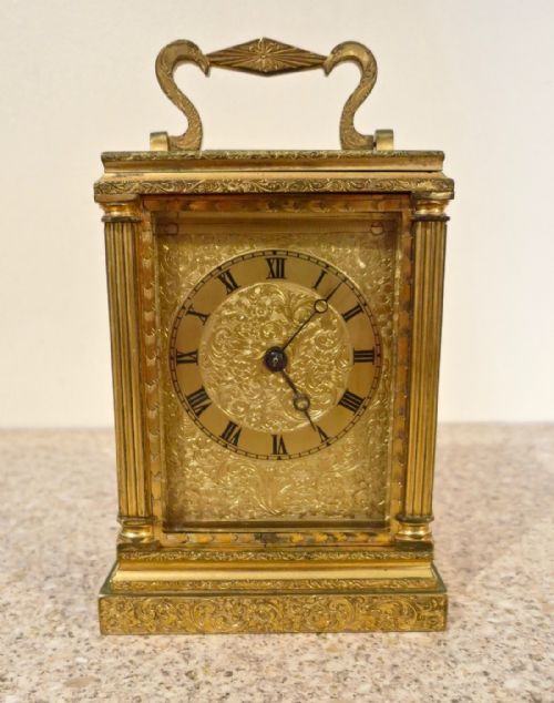 Early French Striking Carriage Clock