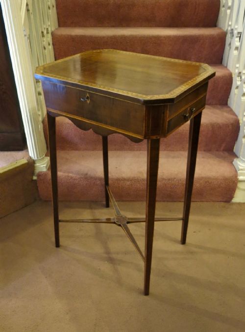 George III Lady's Writing & Sewing Table
