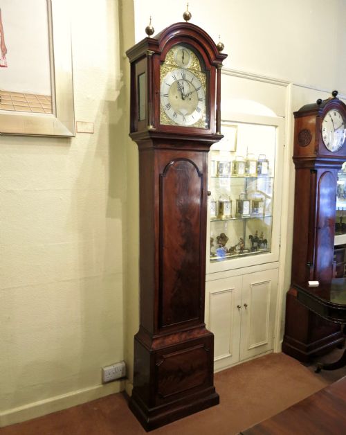 William Webster: London Mahogany Longcase Clock