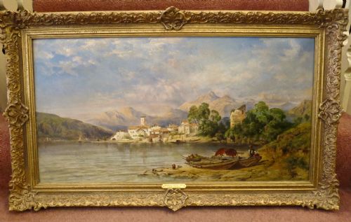 William Wilthieu Fenn: Oil of Lake Lugano