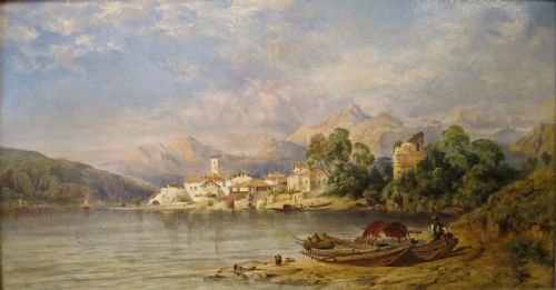 fig 1. WILLIAM WILTHIEU FENN: OIL OF LAKE LUGANO