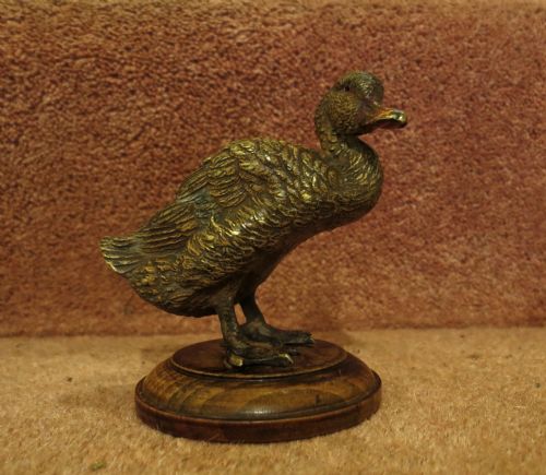 A "Vienna" Cold-painted Bronze Duck