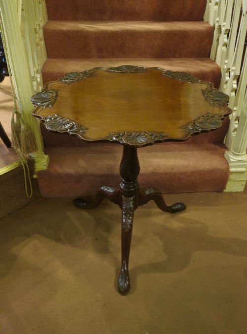 George III Carved Occasional Table