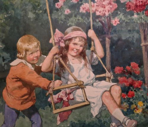 KARL FEIERTAG PAIR OF WATERCOLOURS - ADDITIONAL PHOTO 3