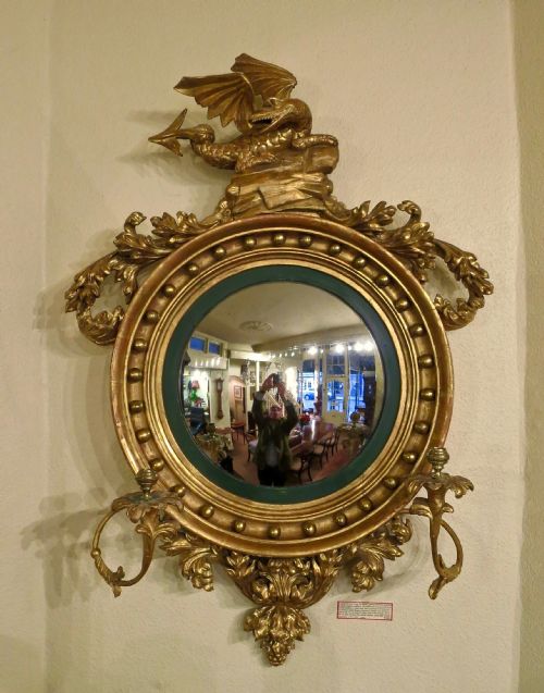 Regency "Dragon" Convex Mirror!