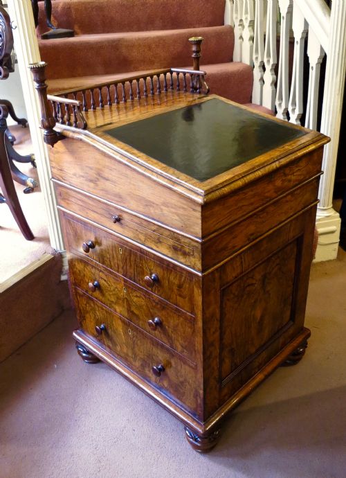 Fine Walnut Davenport by Gillows