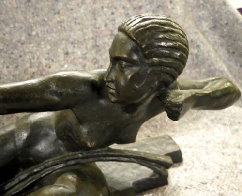 fig 1. MARCEL BOURAINE: A FINE ART DECO BRONZE