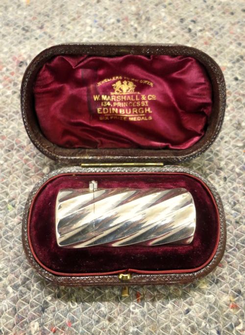 Cased Scent Bottle by Sampson Mordan