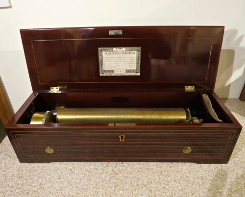 Fine Swiss Music Box by Nicole Freres