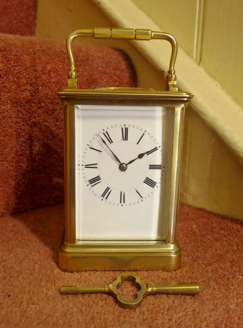 Fine French Carriage Clock by Henri Jacot