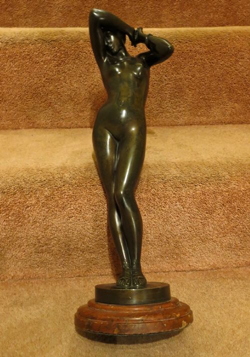 Fine Bronze Nude by Falguiere