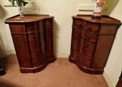 Unusual Pair of Quality Corner Cabinets