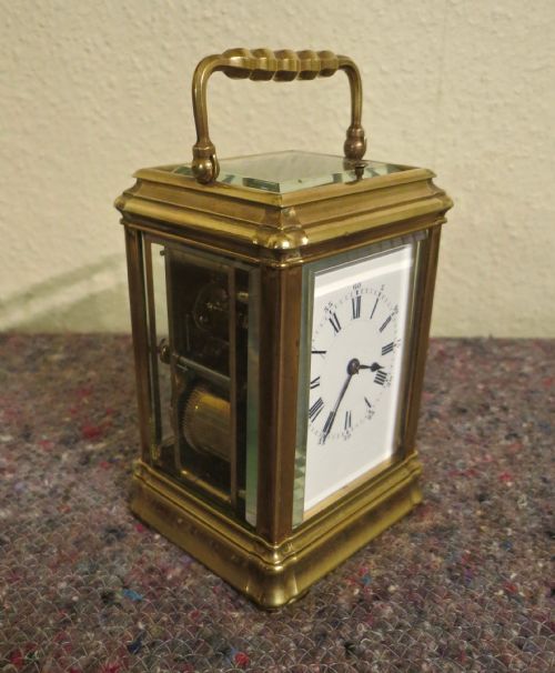 fig 1. HENRI JACOT: REPEATING FRENCH CARRIAGE CLOCK