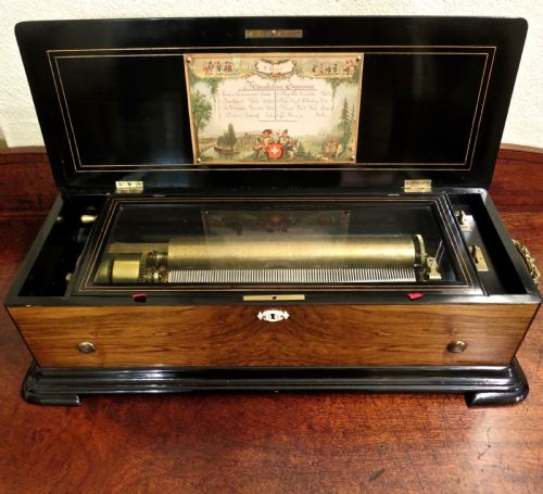 A Fine Large 8-Tune Music Box