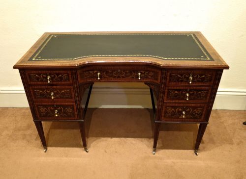 Fine Marquetry Writing Desk