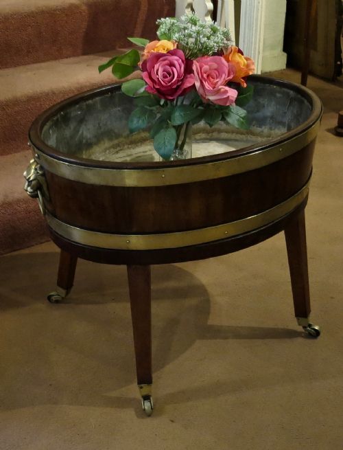 George III Oval Wine Cooler or Jardiniere