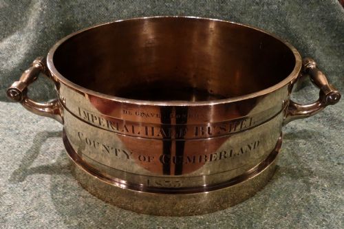 Bronze "Imperial Half Bushel" Dated 1835