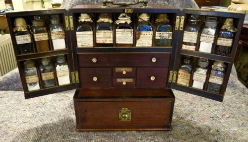Fully Fitted Apothecary's Cabinet