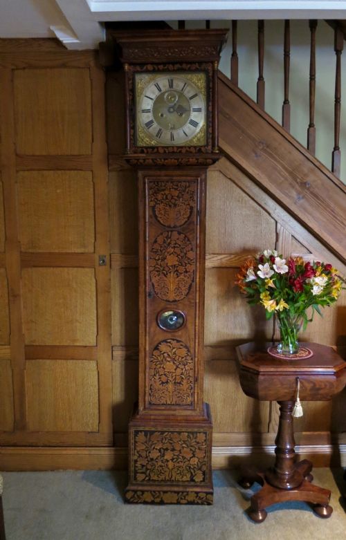 Late 17th Century Marquetry Longcase Clock