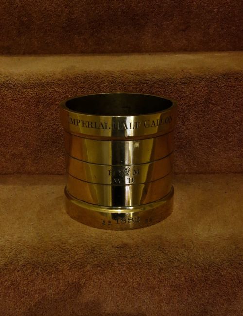 Bronze 1882 "Imperial Half-gallon" Measure