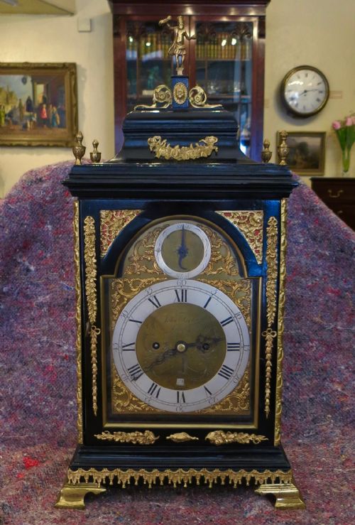 18th Century London-made Verge Bracket Clock