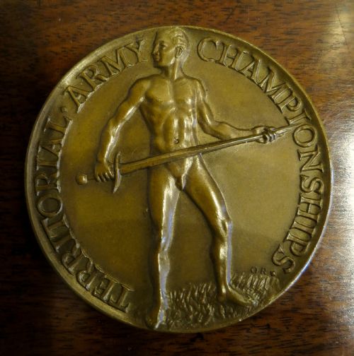 fig 1. OMAR RAMSDEN: COMMEMORATIVE MEDAL