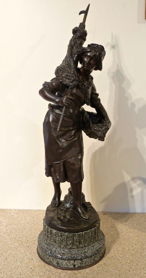 fig 1. MOREAU: FINE FRENCH BRONZE SCULPTURE
